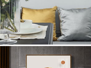 簡約與奢華的交響 現代北歐風金箔幾何晶瓷畫設計全解析